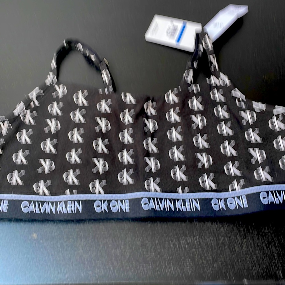 Calvin Klein cotton bralette new with tag